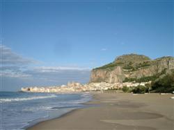 Cefalu beach